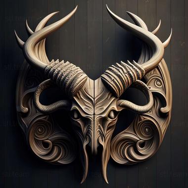 3D model horns (STL)